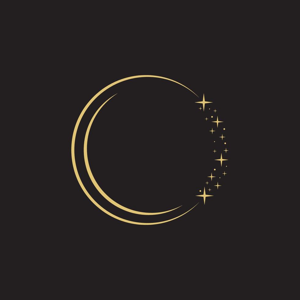 círculo estrella vector icono diseño illustrat