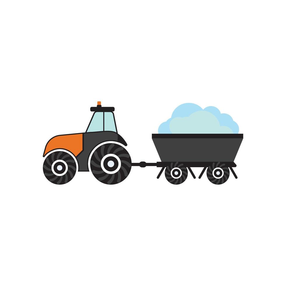 Tractor Vector icon design illustration