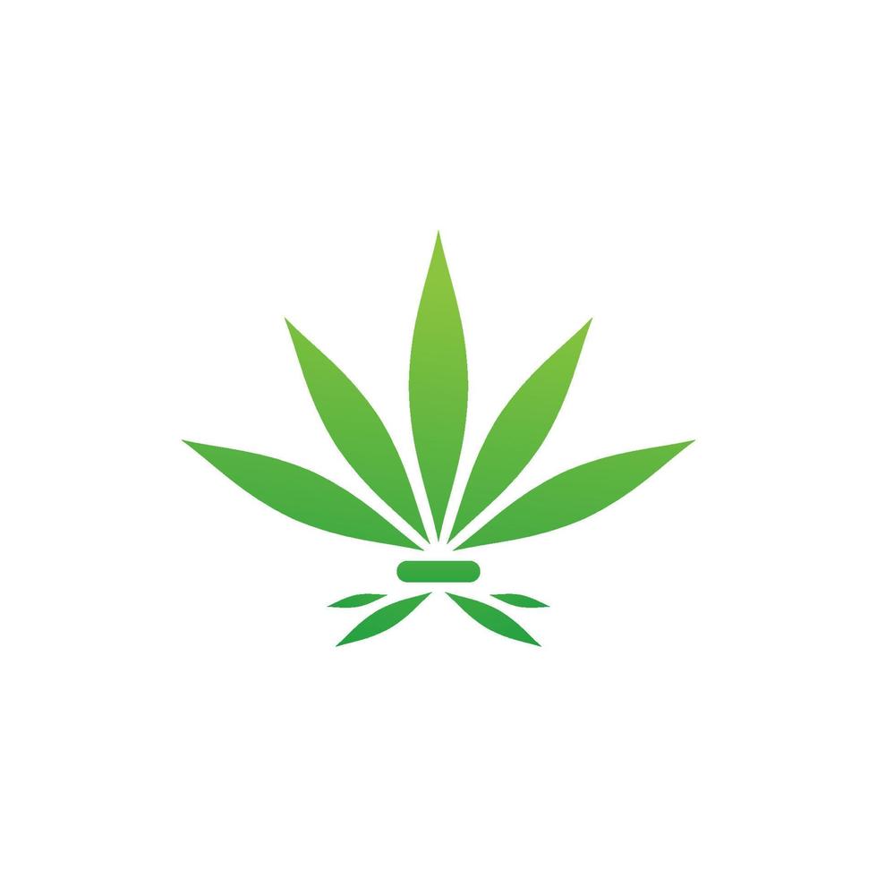 canabis marijuana sign symbol illustration vector