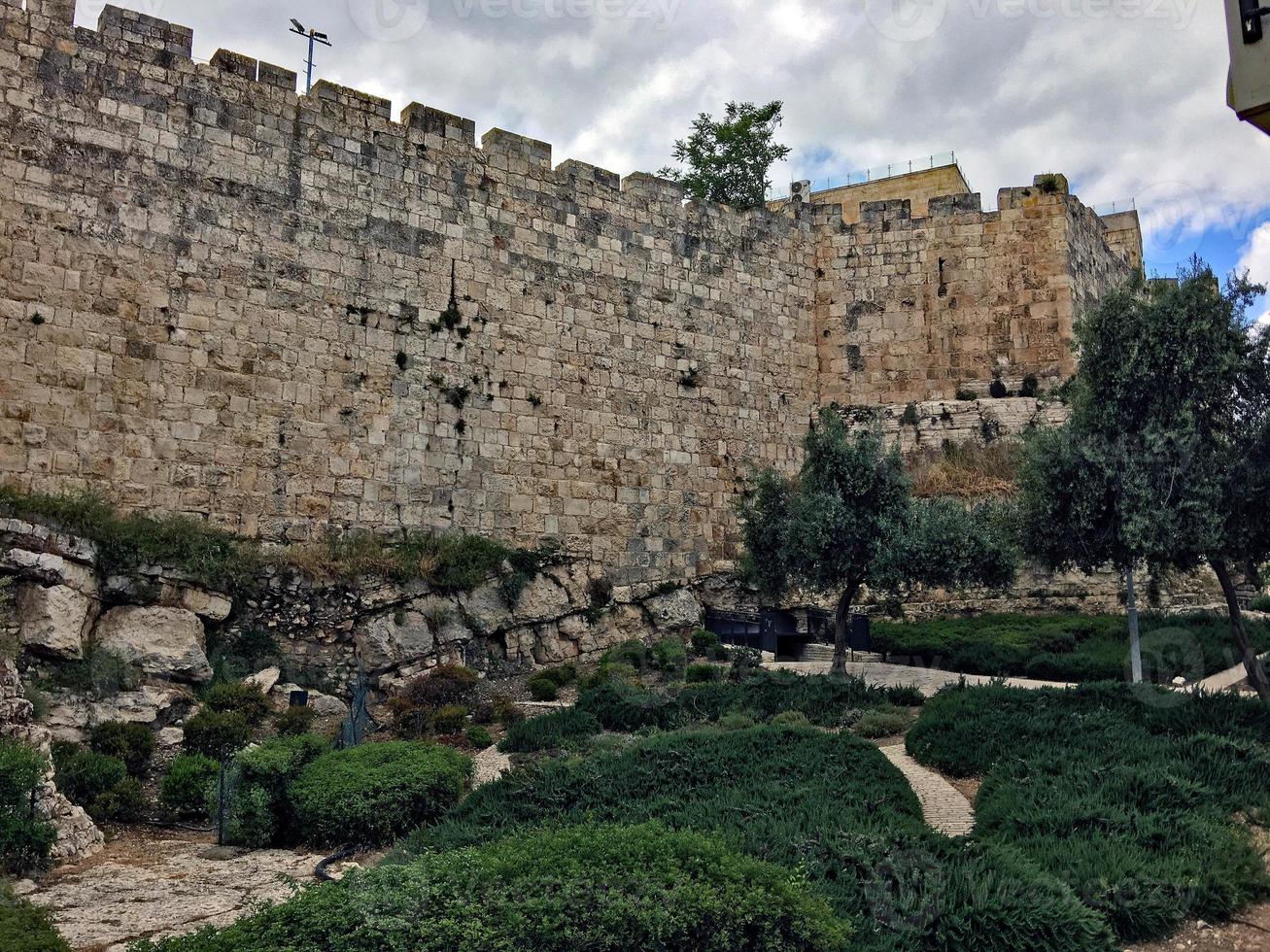 A view of the Jerusalem Walls photo