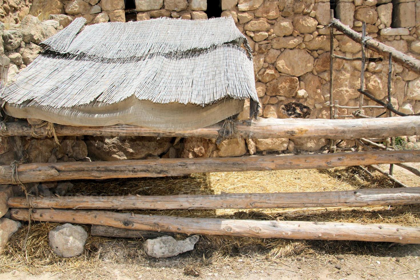 A view of the Nazareth Village in Israel photo