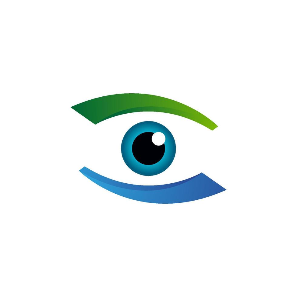 Branding Identity Corporate Eye Care vector