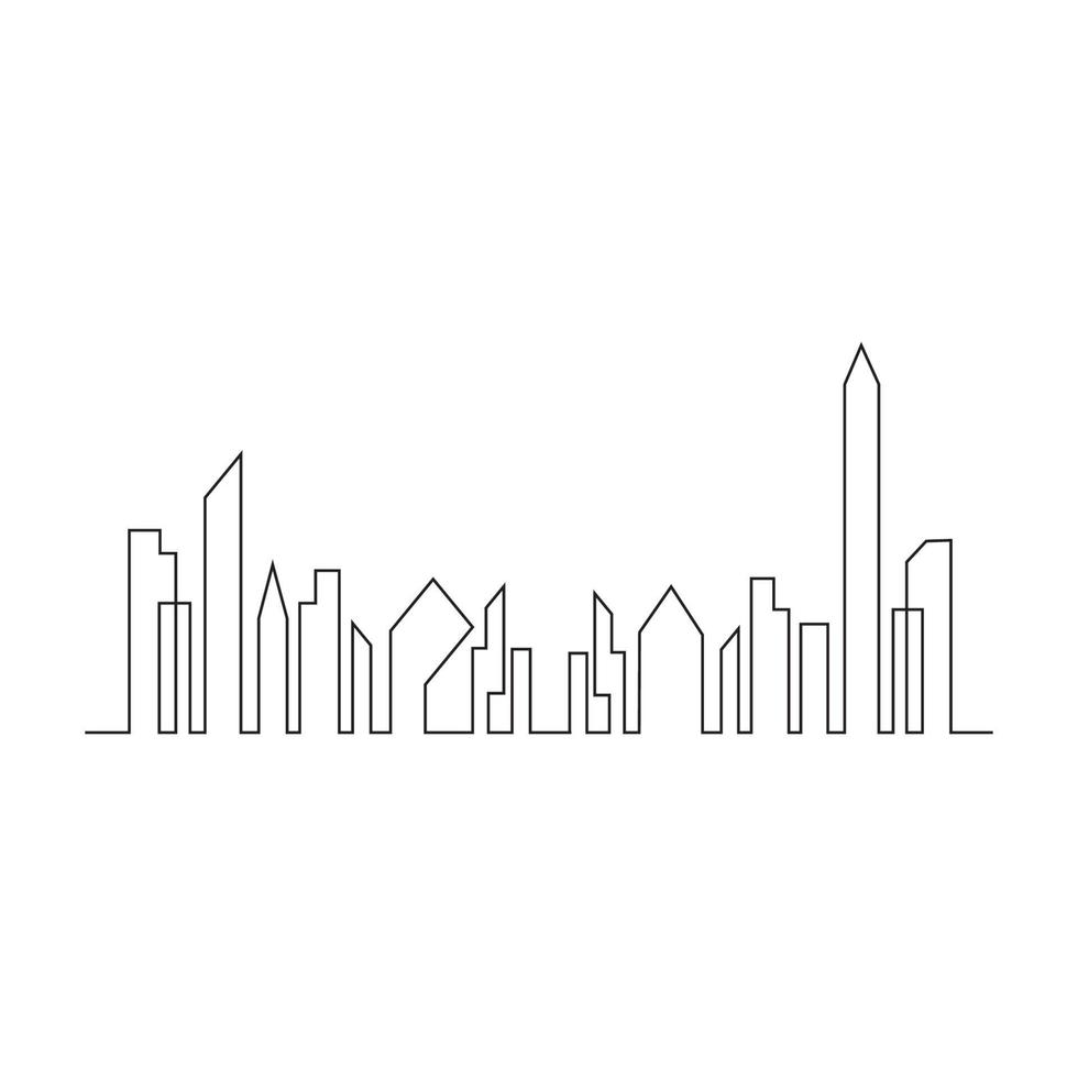 Modern City skyline vector