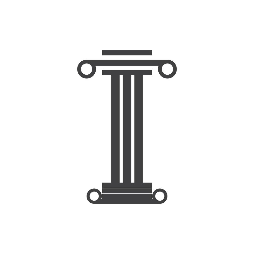 vector de logotipo de columna