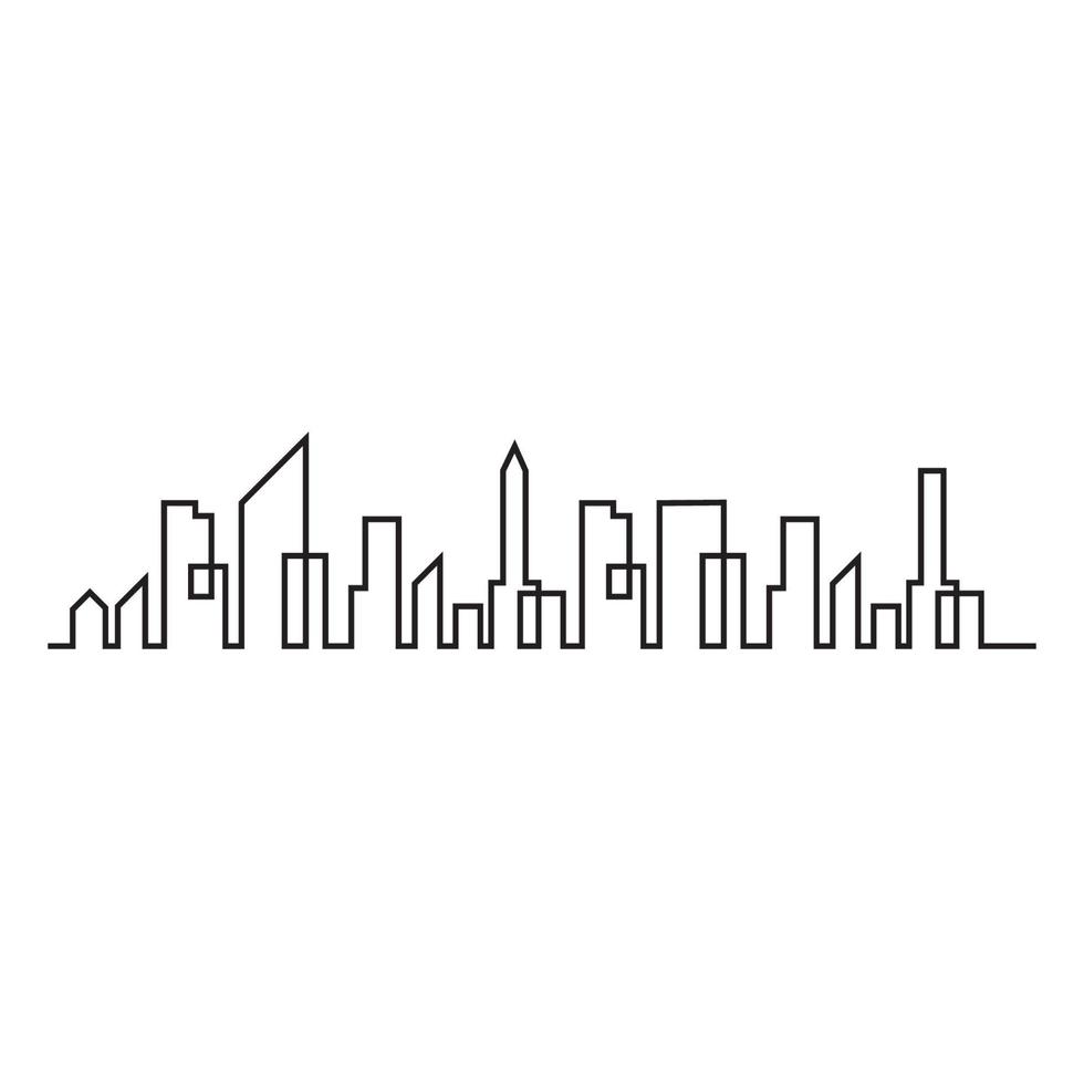 Modern City skyline vector