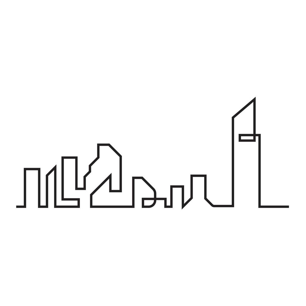 Modern City skyline vector