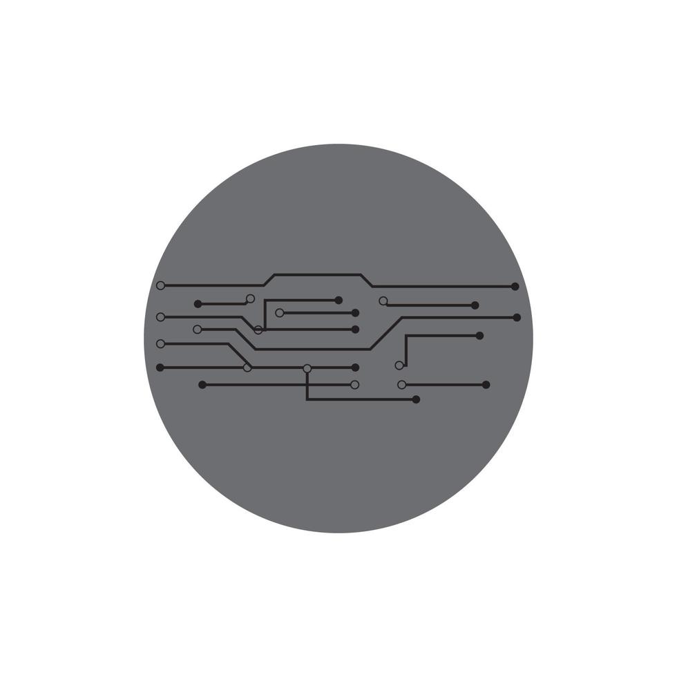 Circuit technology illustration vector