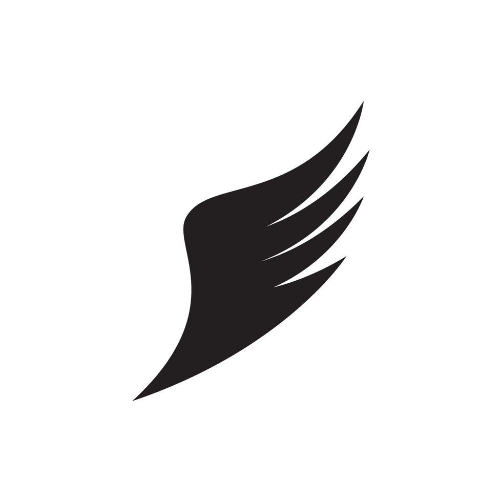 Wing logo symbol vecto vector