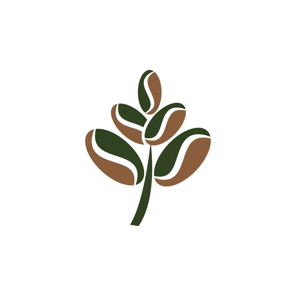 Coffee Beans Logo vector