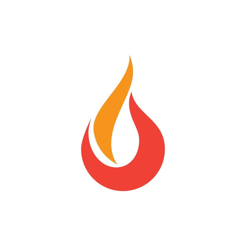 flame Logo Template vector