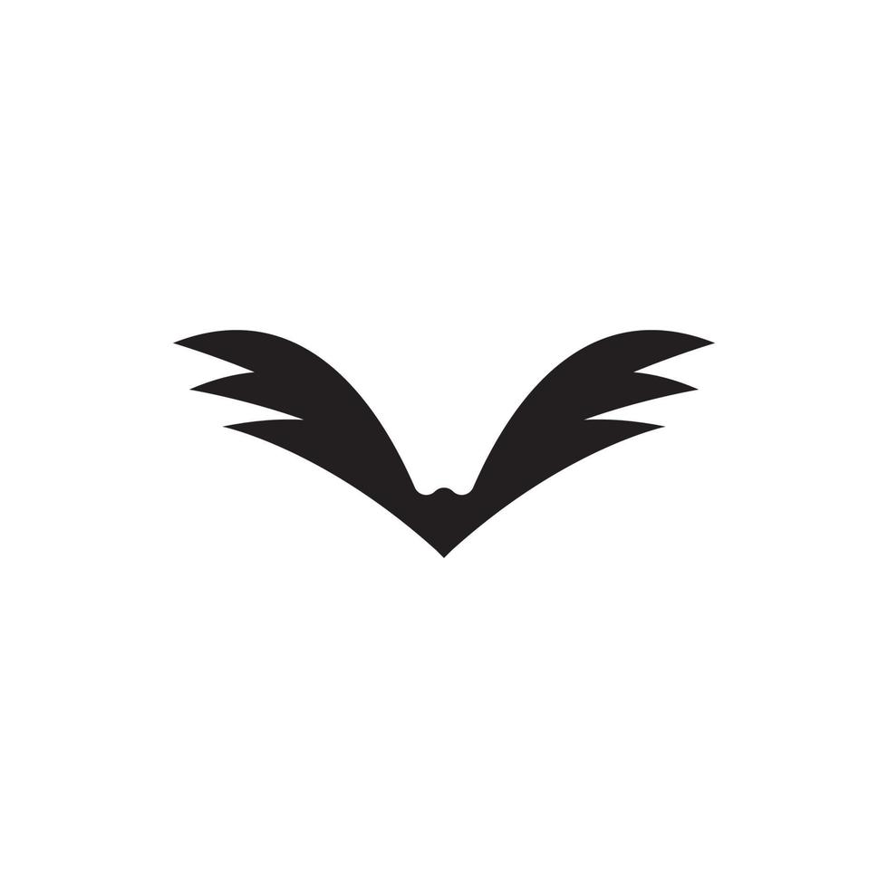 Wing logo symbol vecto vector