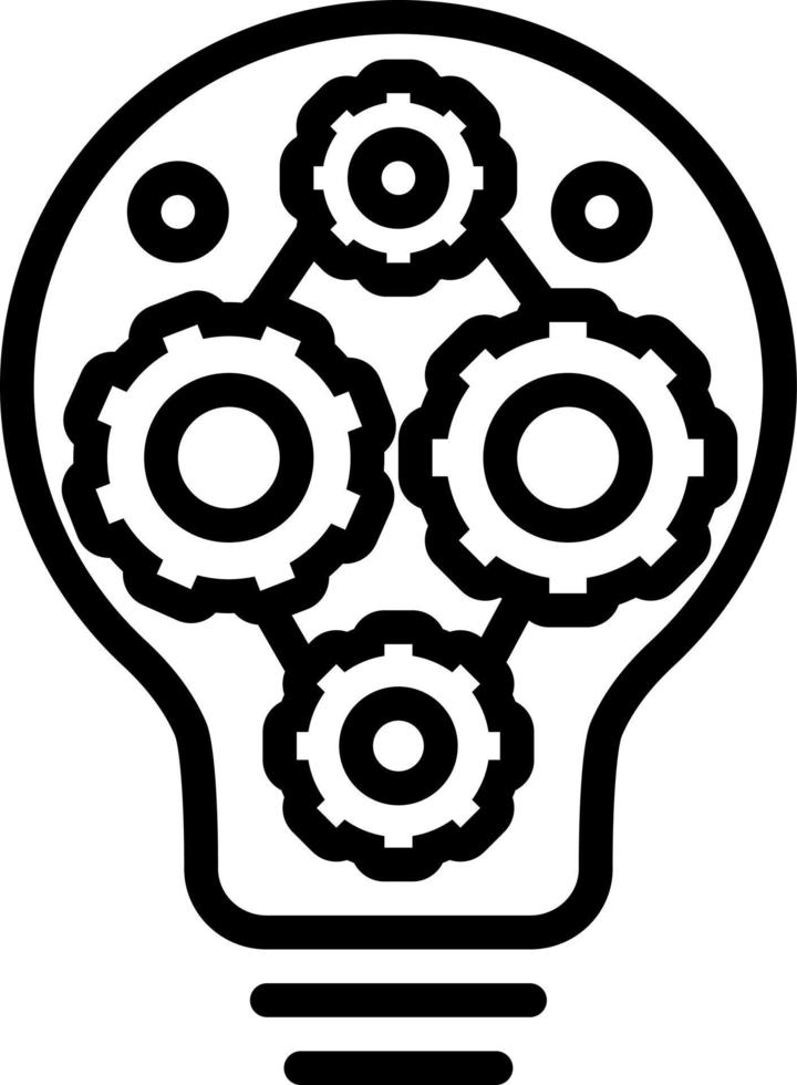 line icon for factor vector