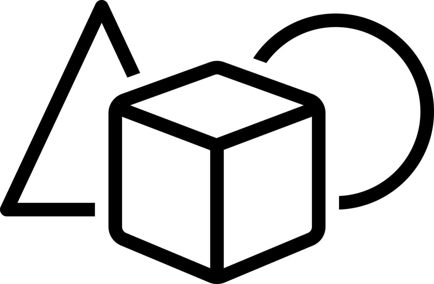 line icon for object vector