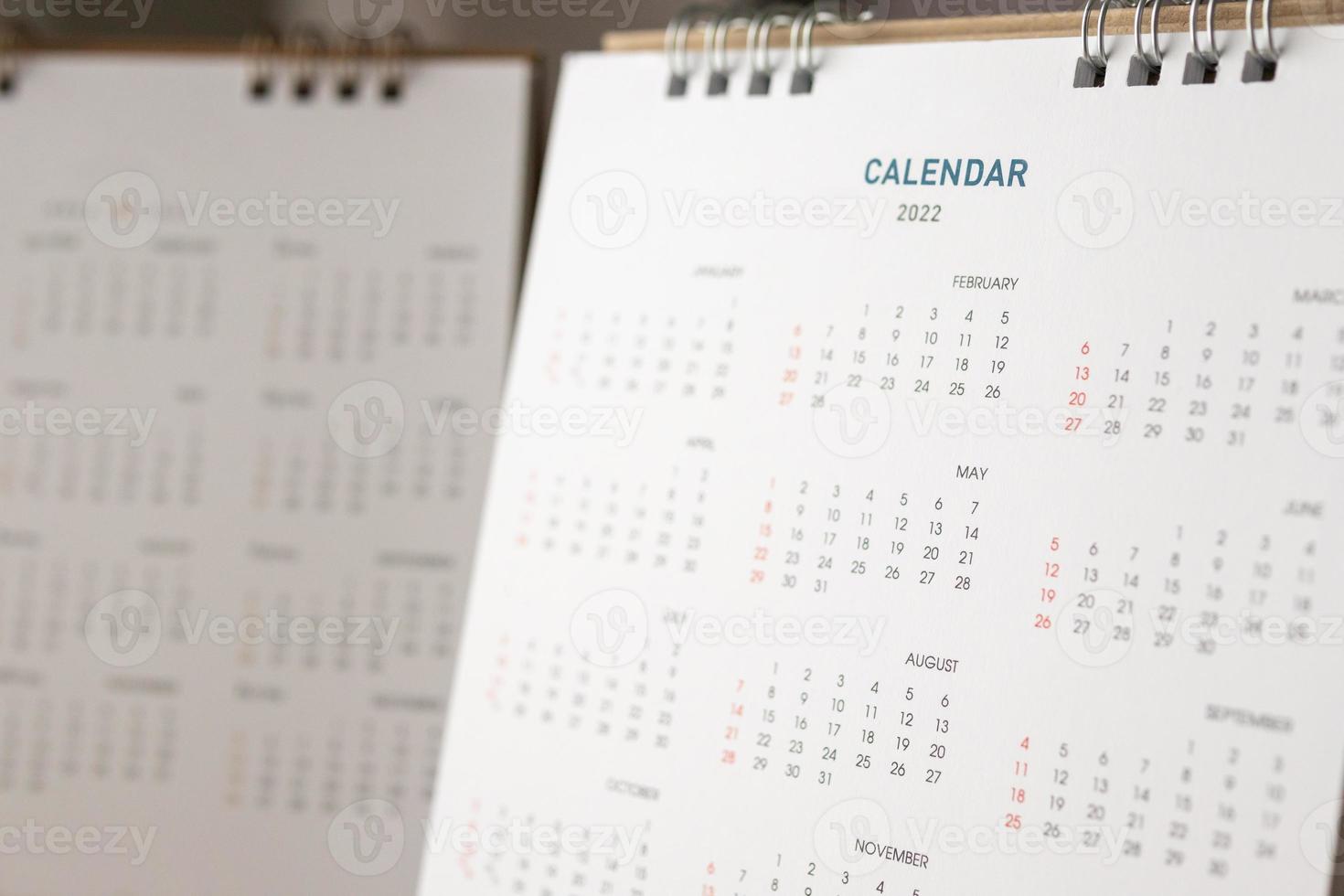 Abstract blur calendar page flipping sheet close up background business schedule planning appointment meeting concept photo