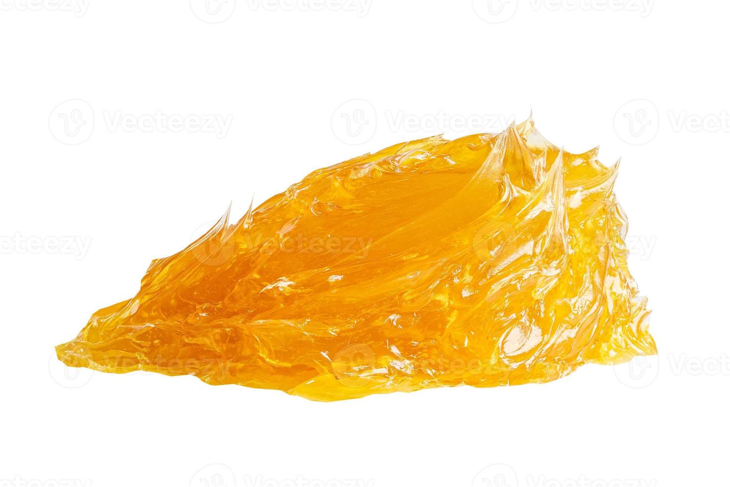 Grease yellow lithium machinery lubrication for automotive and industrial  isolated on white background with clipping path. photo