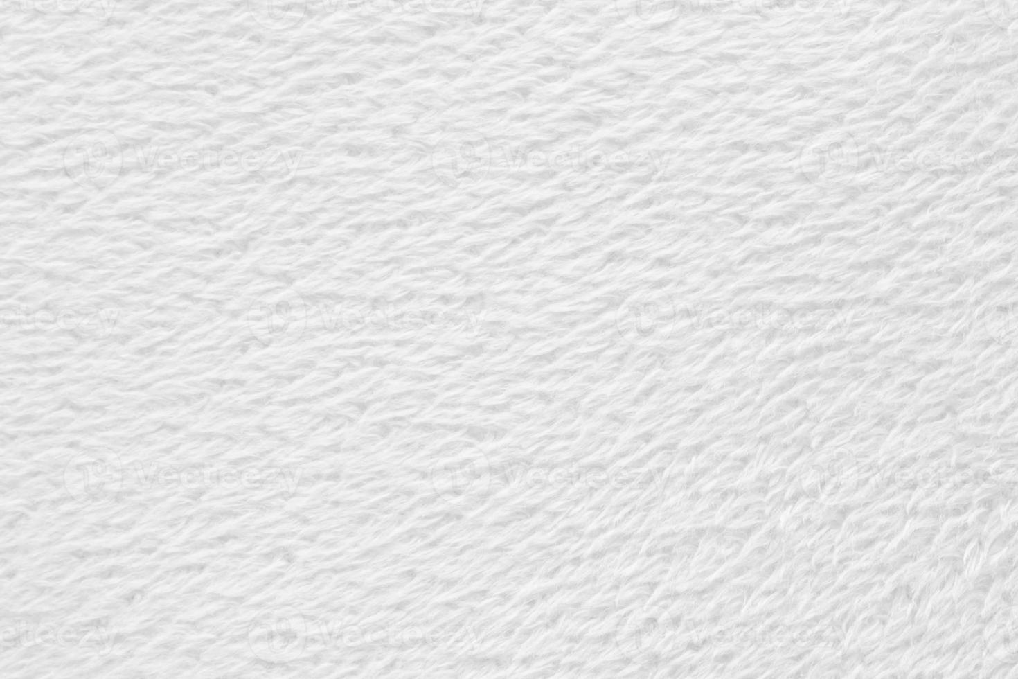 White fluffy fur fabric wool texture background photo