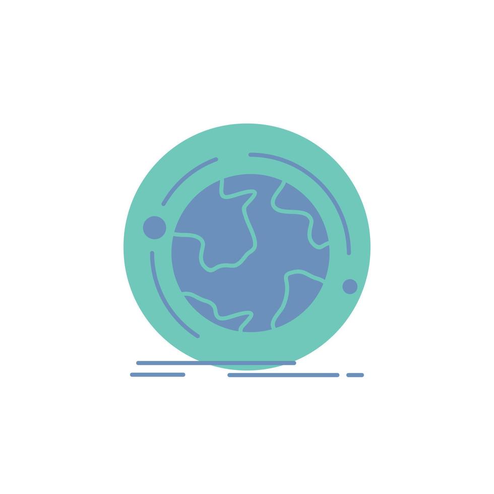 globe. world. discover. connection. network Glyph Icon. vector