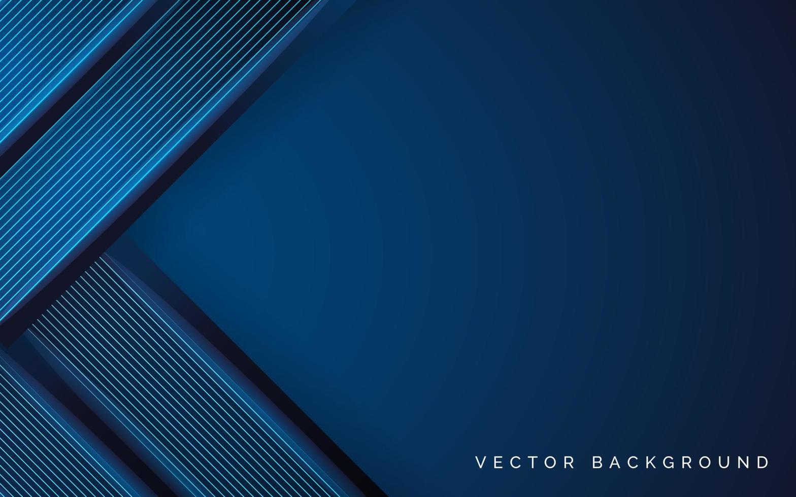 blue gradient rectangle background design vector