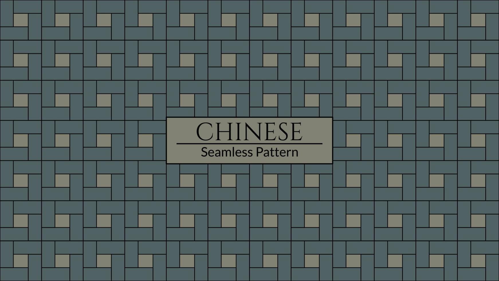 Hong Kong nostalgic style pattern. Vector seamless Hong Kong traditional vintage pattern style floor textured background.