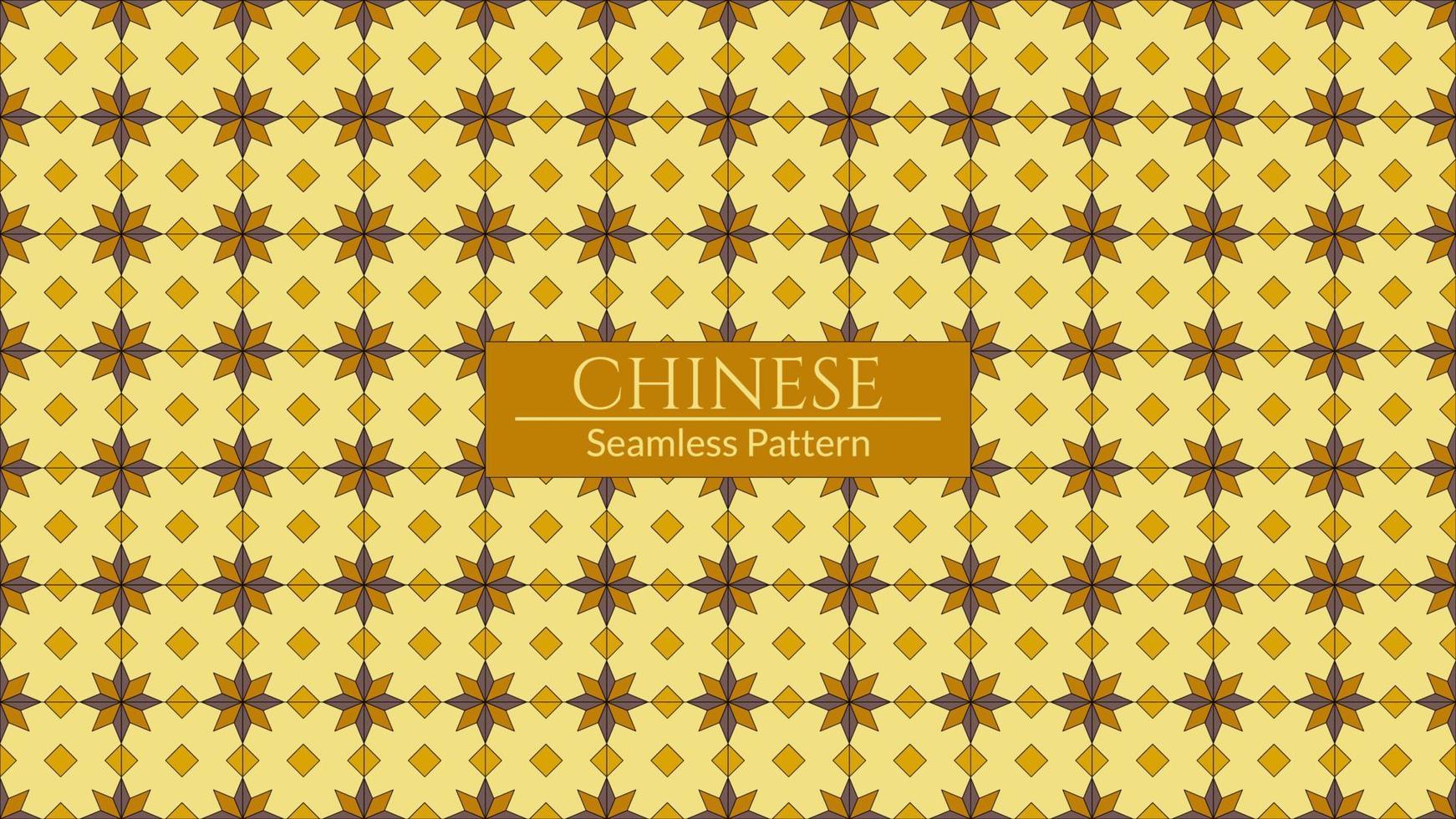 Hong Kong nostalgic style pattern. Vector seamless Hong Kong traditional vintage pattern style floor textured background.