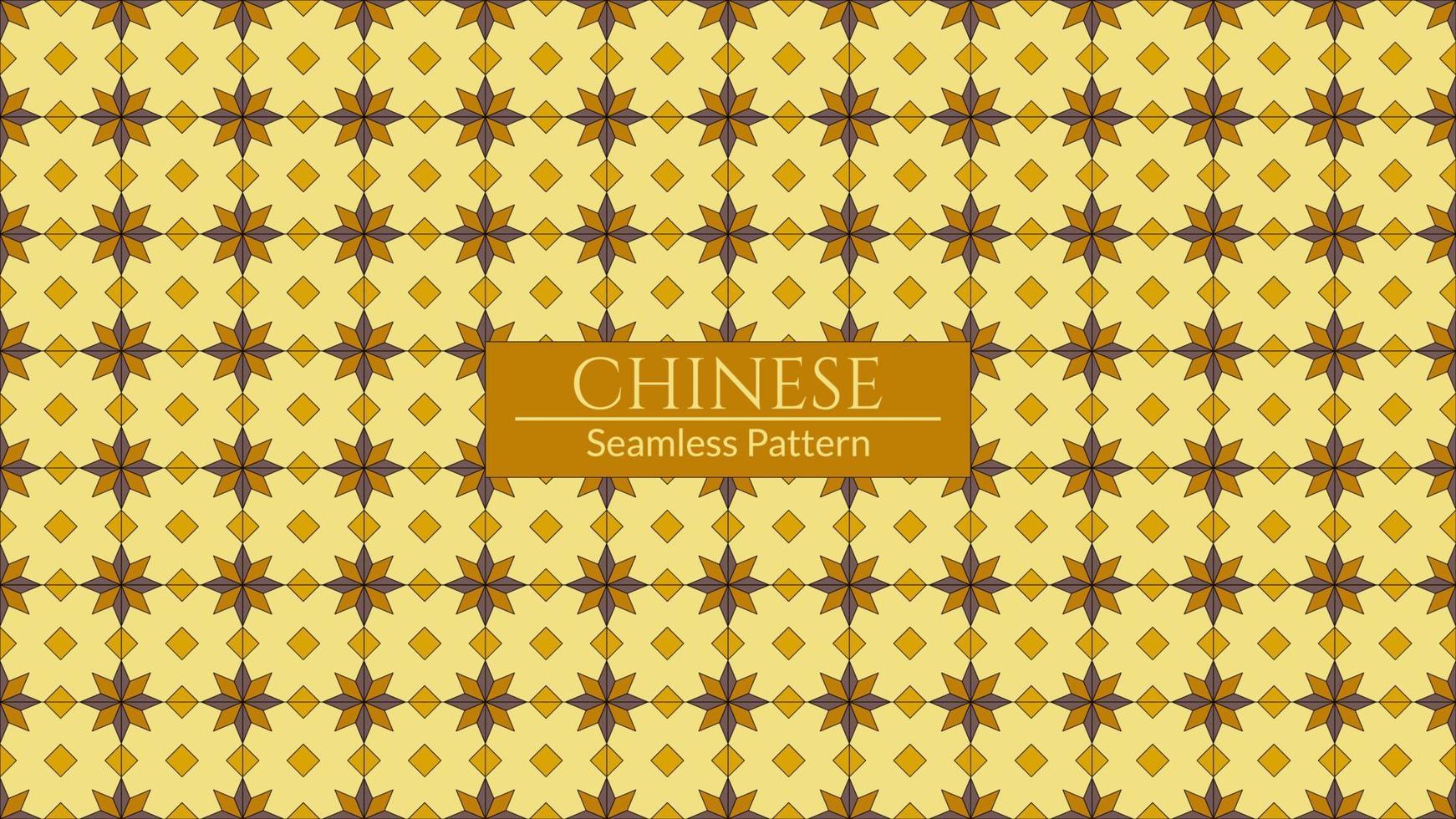 Hong Kong nostalgic style pattern. Vector seamless Hong Kong traditional vintage pattern style floor textured background.