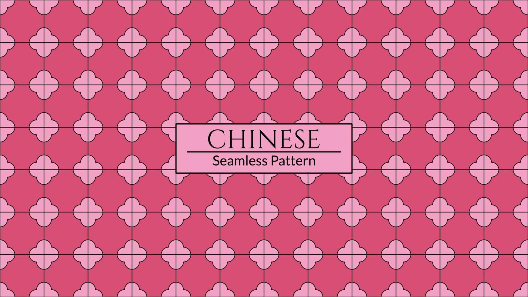 Hong Kong nostalgic style pattern. Vector seamless Hong Kong traditional vintage pattern style floor textured background.