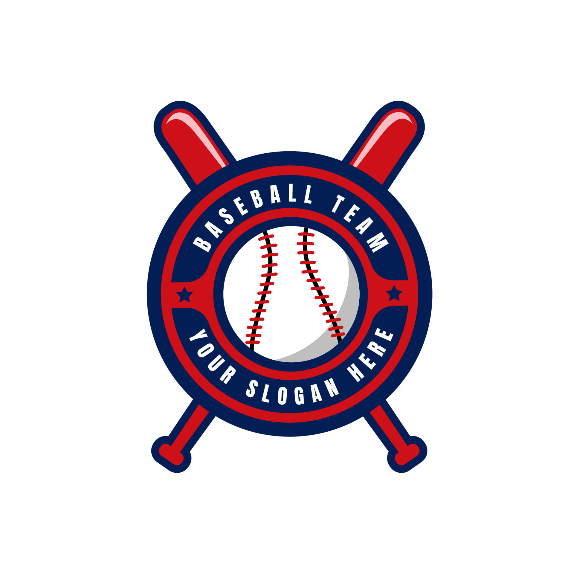 Ícone do esporte softball, emblema do time do clube de beisebol e emblema  do vetor do jogo da liga. luva para equipamentos de softbol ou beisebol,  bola e tacos para campeonatos esportivos ou torneios universitários