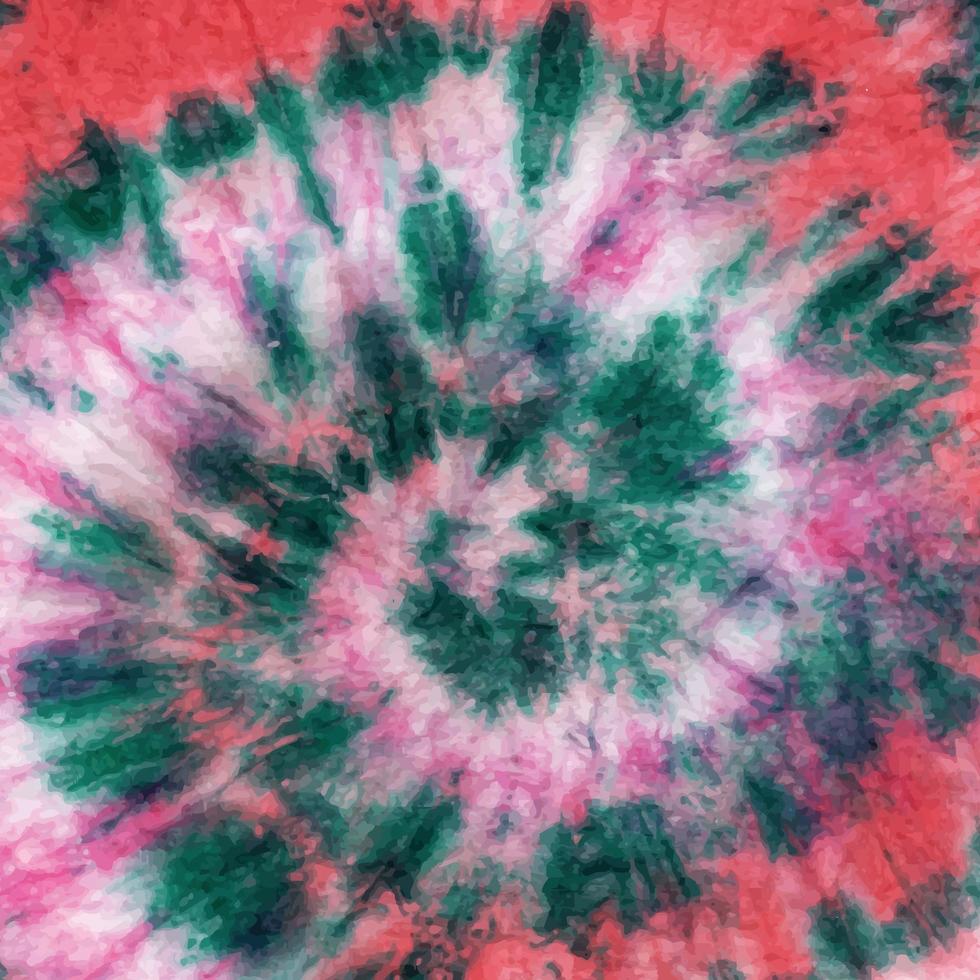 colorido pintado a mano acuarela tie-dye patrón de fondo vector