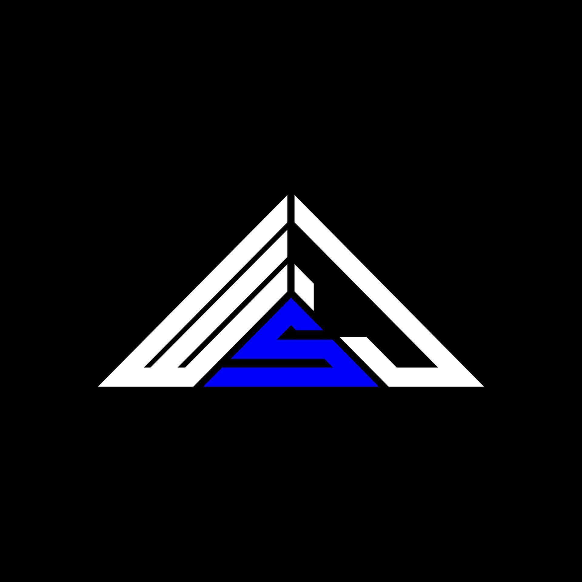 WSJ letter logo creative design with vector graphic, WSJ simple and