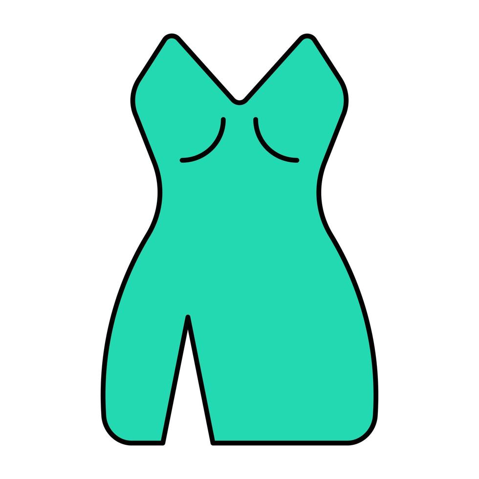 A perfect design icon of party dress vector