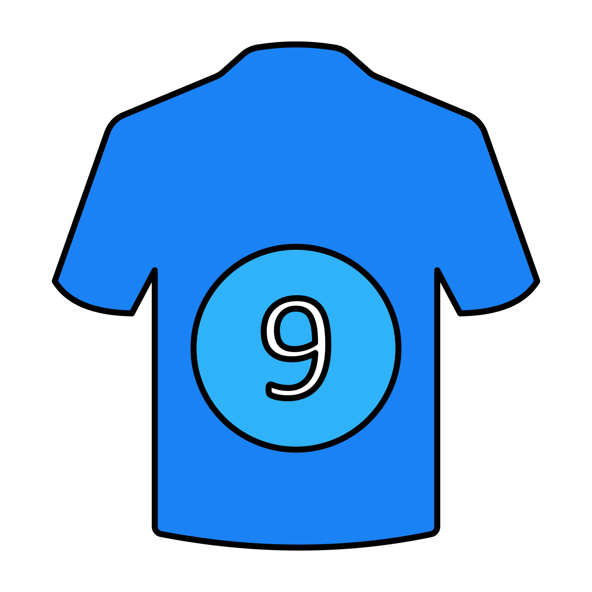 An icon design of sports shirt 13018905 Vector Art at Vecteezy