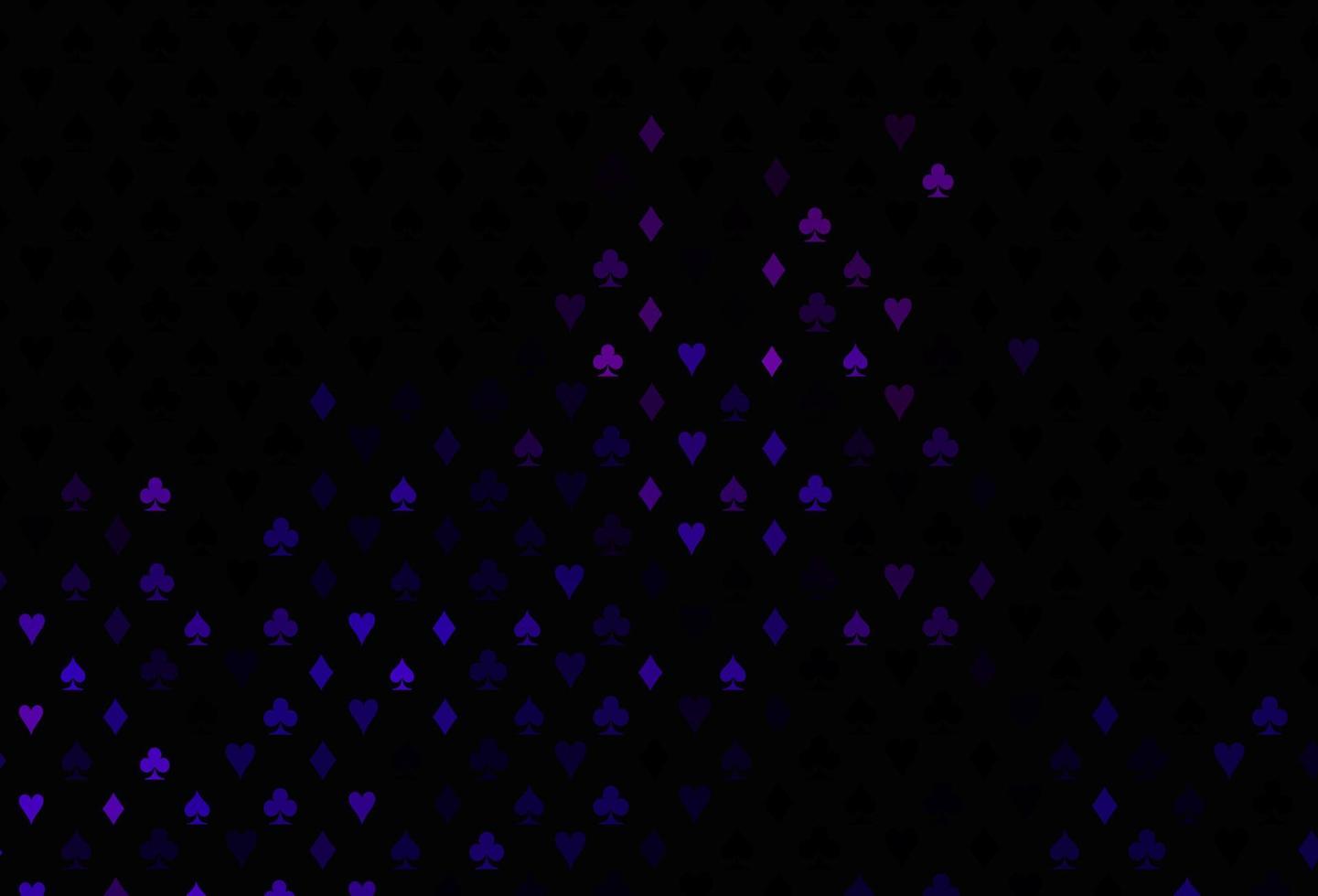 Dark purple vector layout with elements of cards.