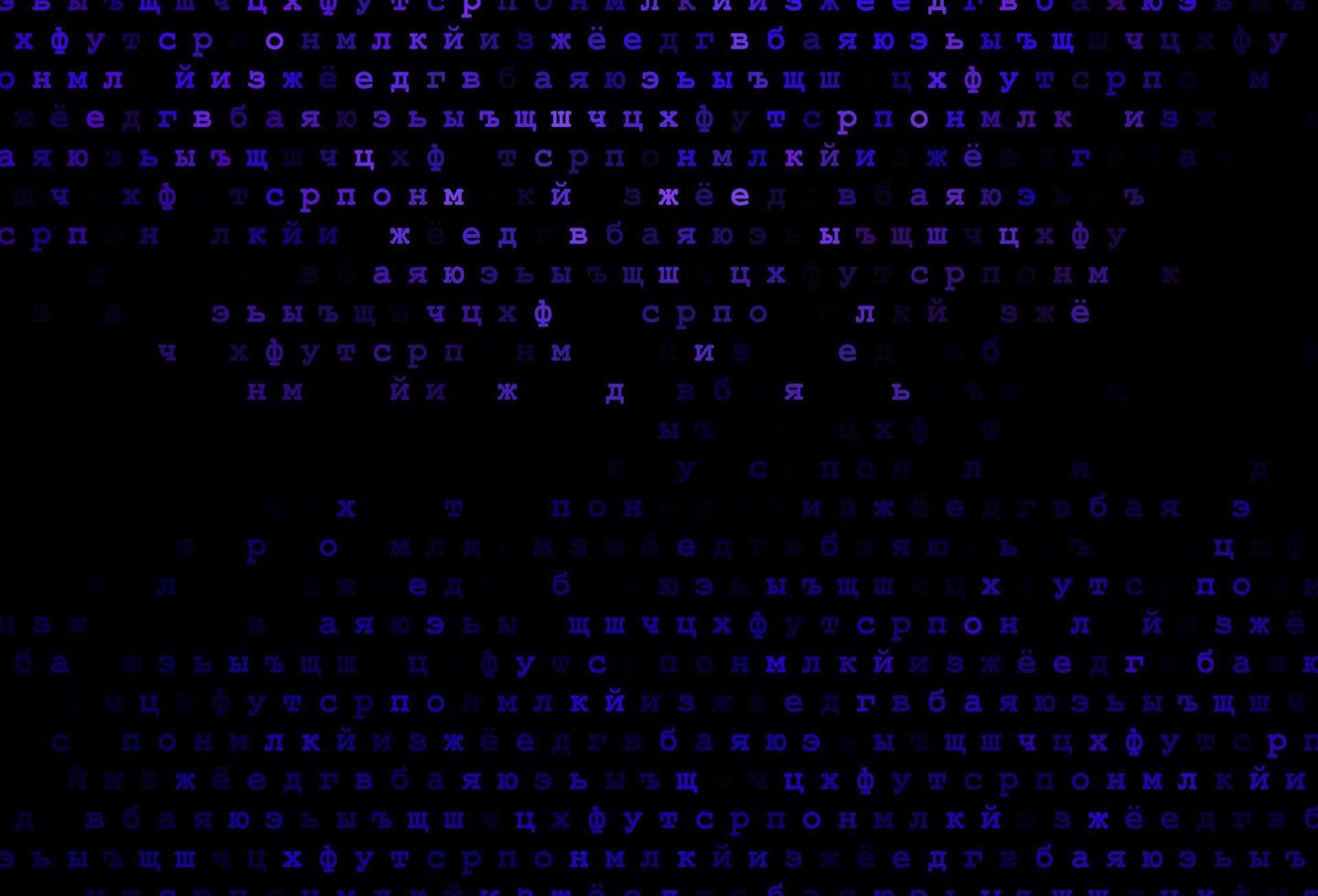 cubierta de vector de color púrpura oscuro con símbolos en inglés.