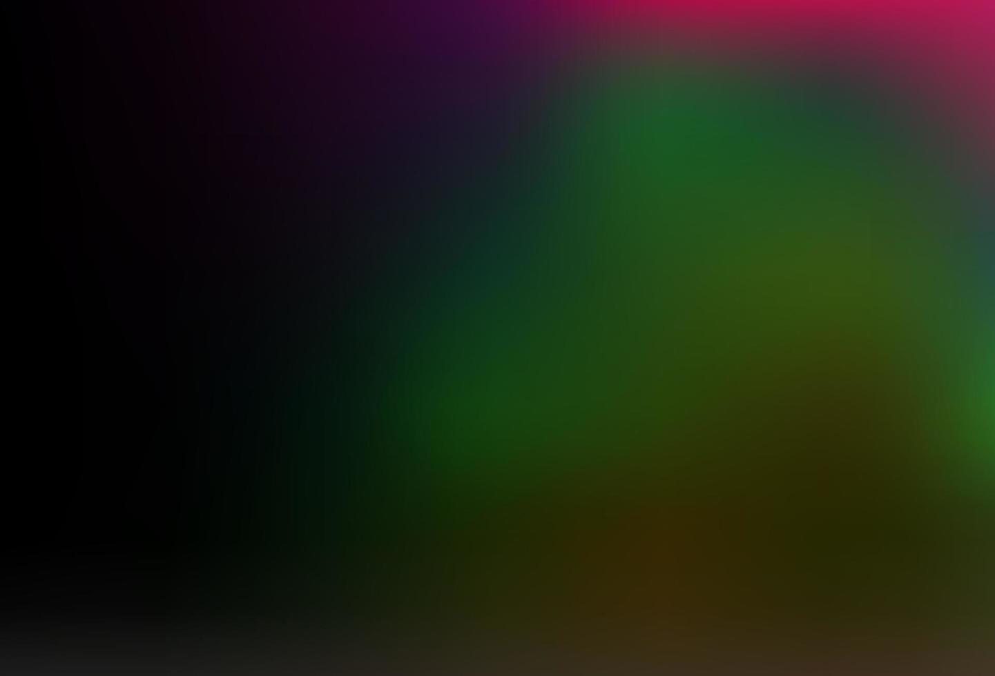 Dark Multicolor, Rainbow vector abstract blurred template.