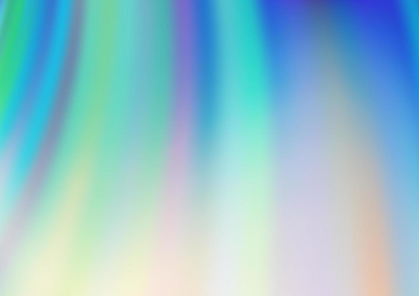 Light Blue, Yellow vector background with bent ribbons. 13019020 Vector