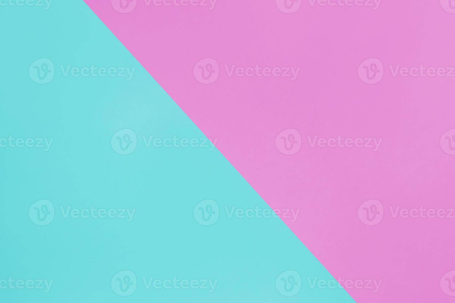 blue and pink pastel color paper texture top view minimal flat lay background photo
