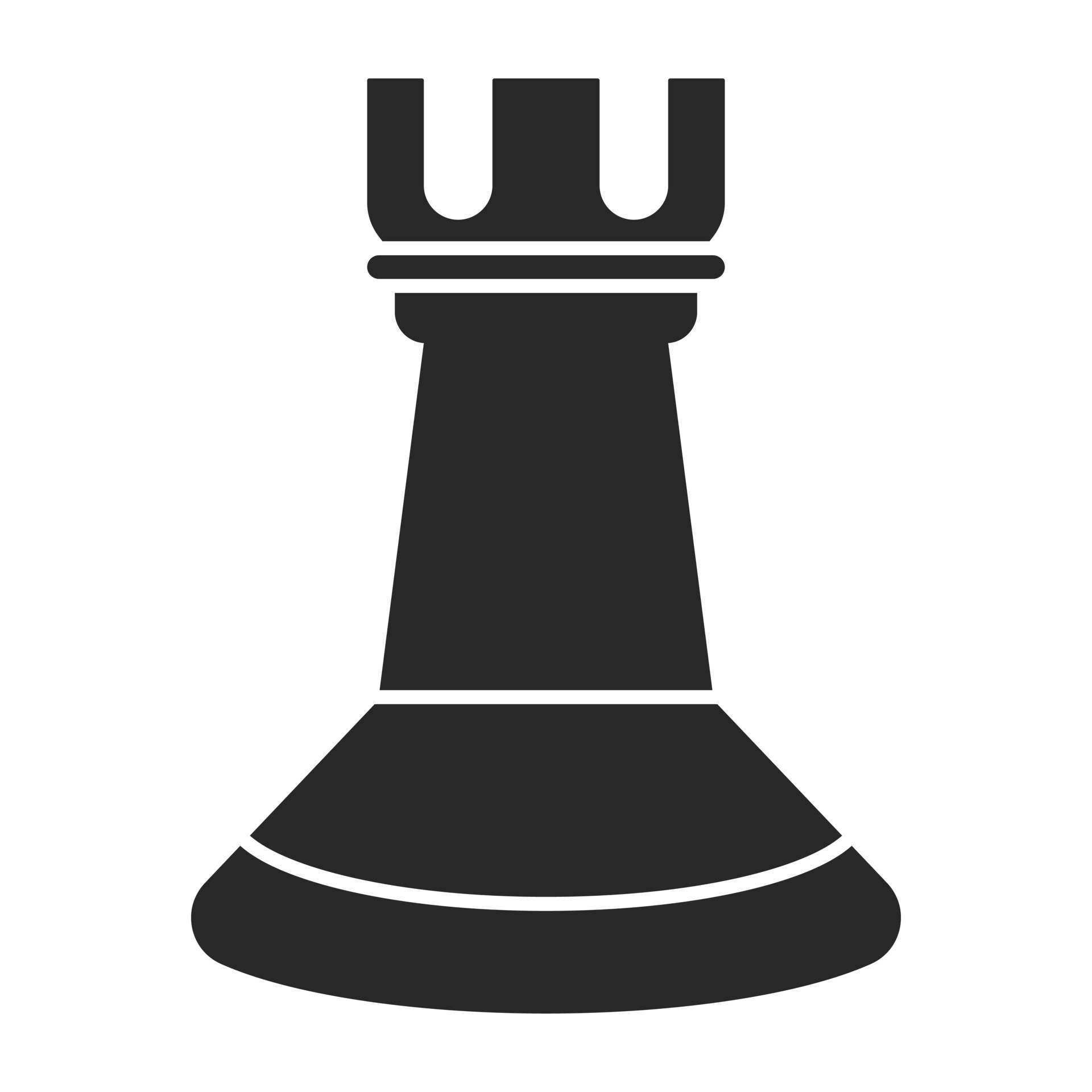 Rook Chess Board Icon Stock Illustration - Download Image Now - Chess, Rook  - Chess Piece, Symbol - iStock