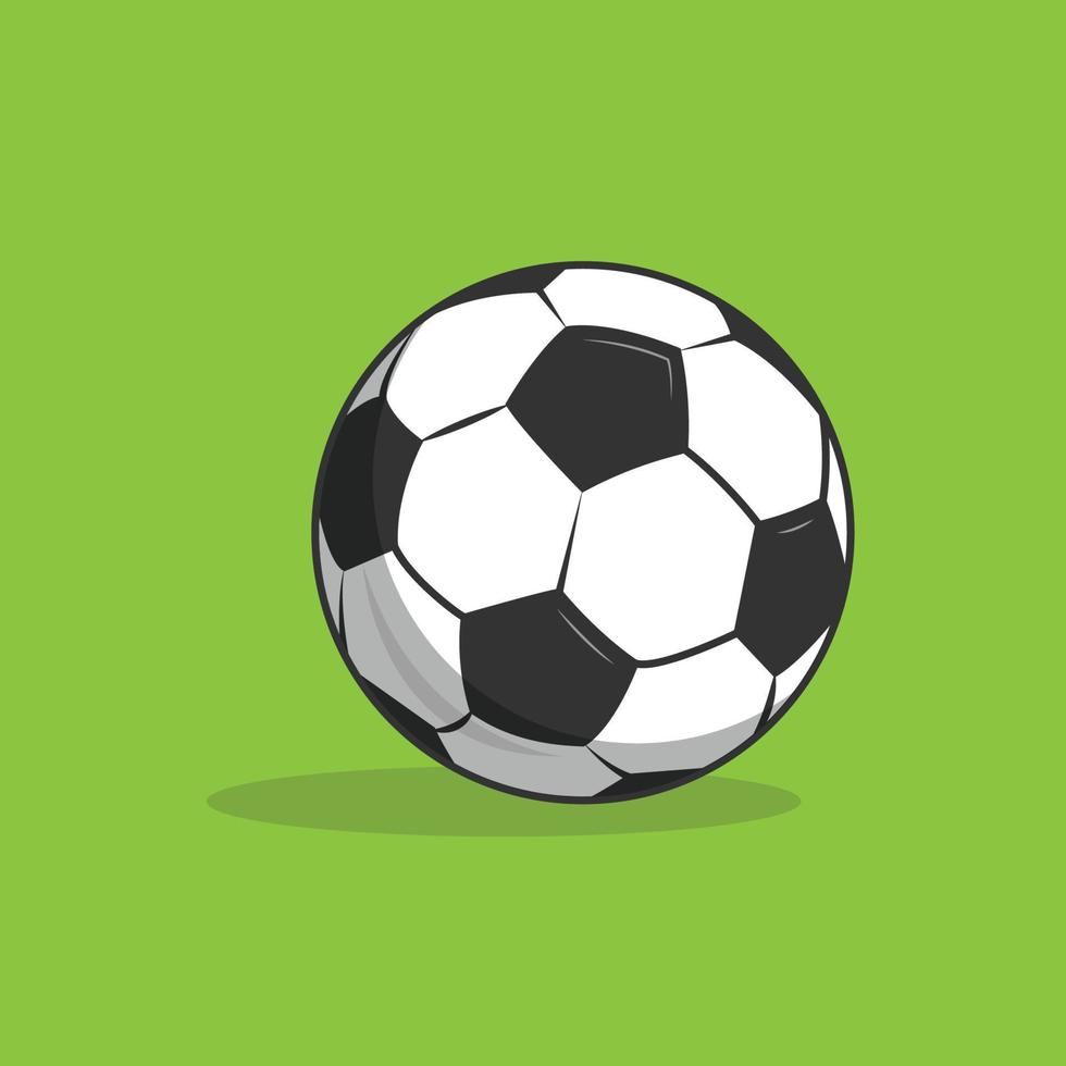 The Illustration of Soccer Ball vector