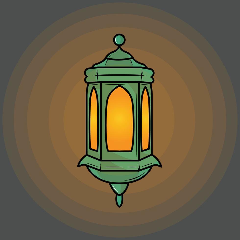 The Illustration of Street Lantern vector