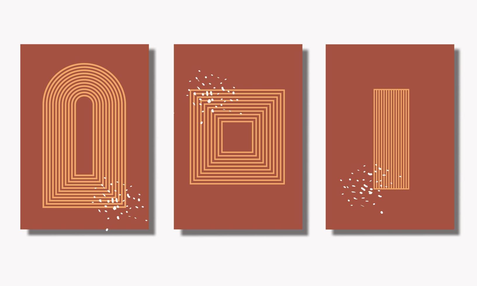 minimalist art print vector for wall art