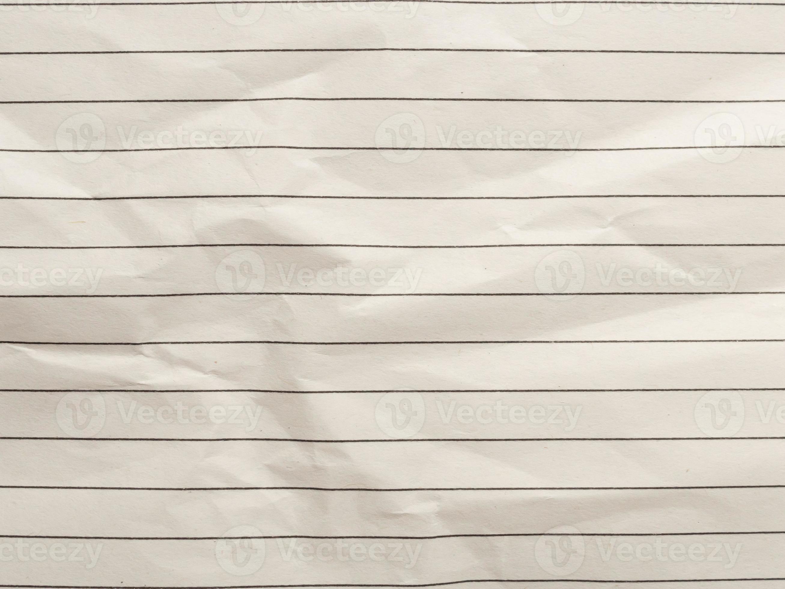 Blank Crumpled Lined Notebook Paper Texture Background 13020855 Stock 