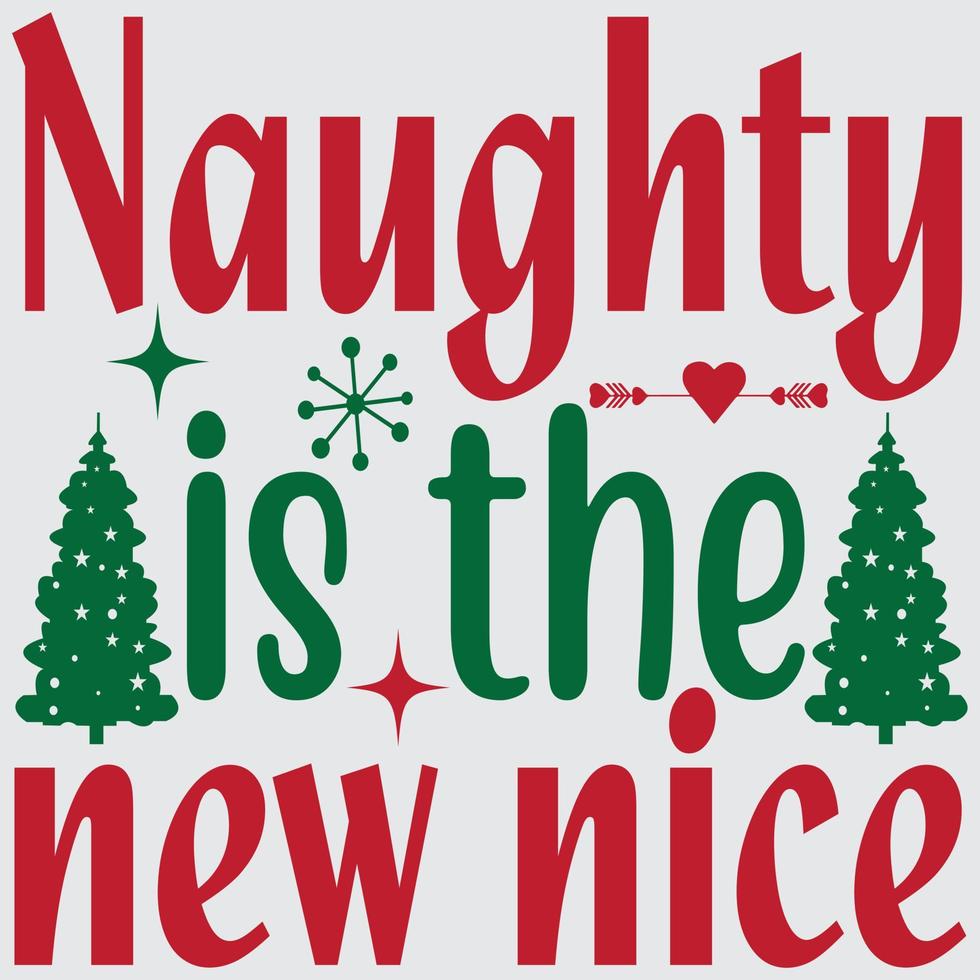 Naughty is the new nice vector