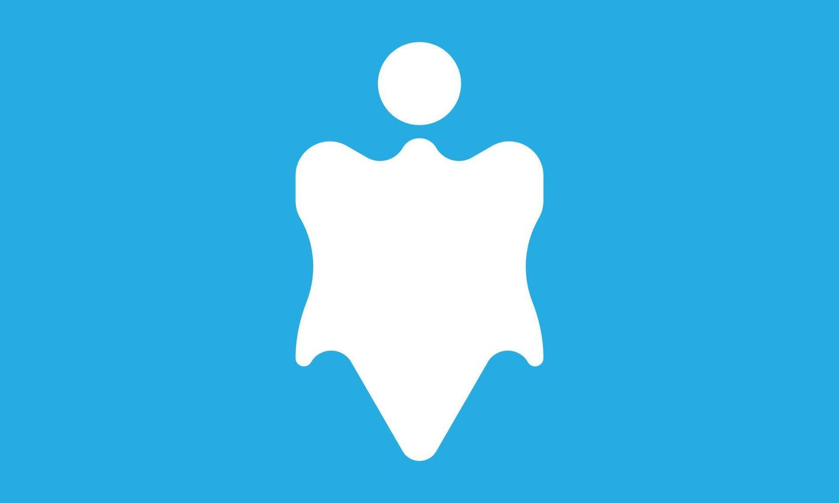 Man vector logo template, man icon design