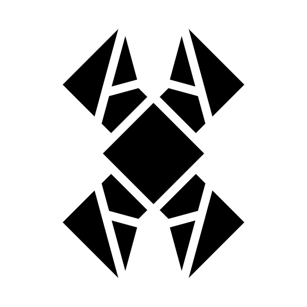 Letter X logo design. Branding identity corporate vector X icon and logo.