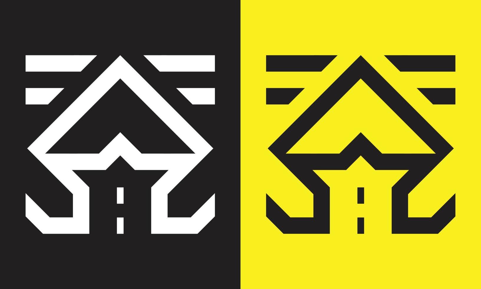Modern and unique Home logo , icon vector template