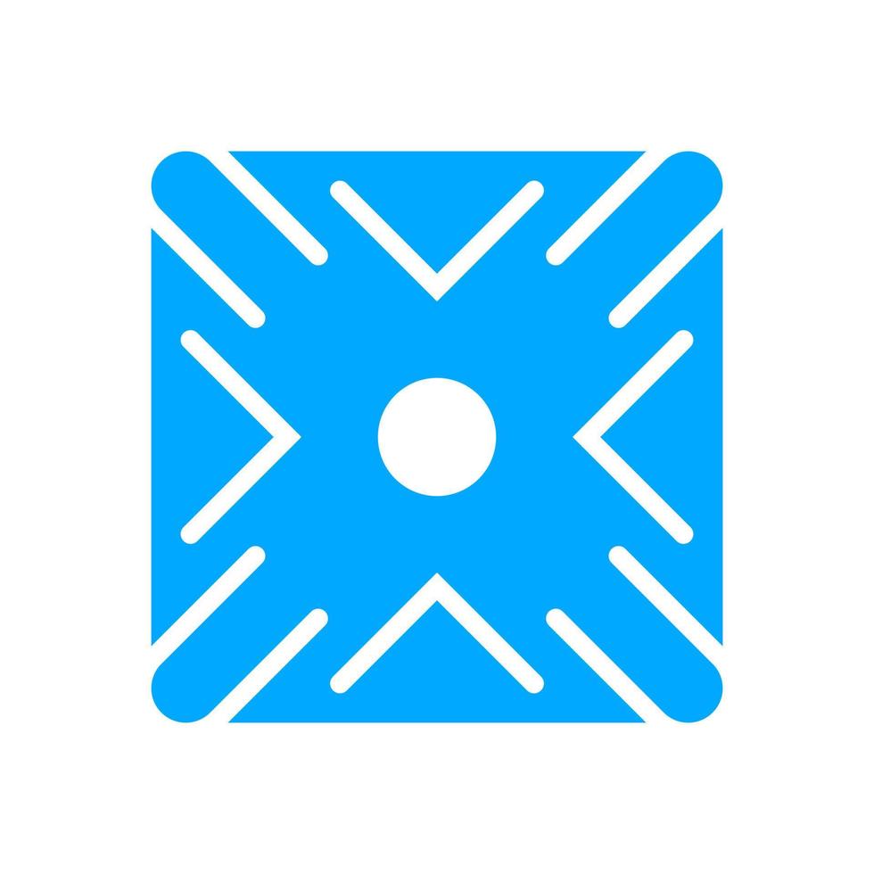 Modern app logo design with Square vector