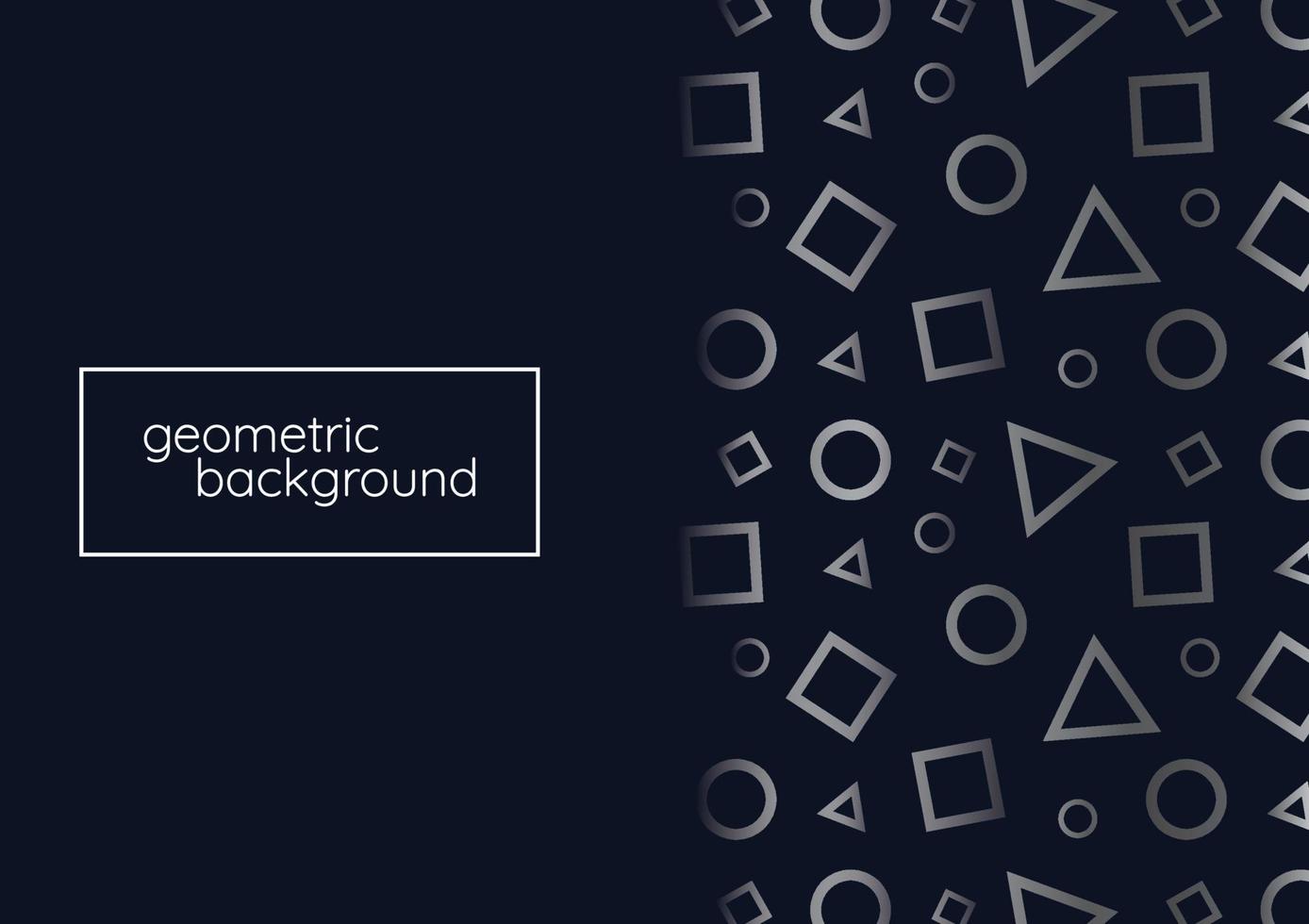 black memphis abstract background design vector