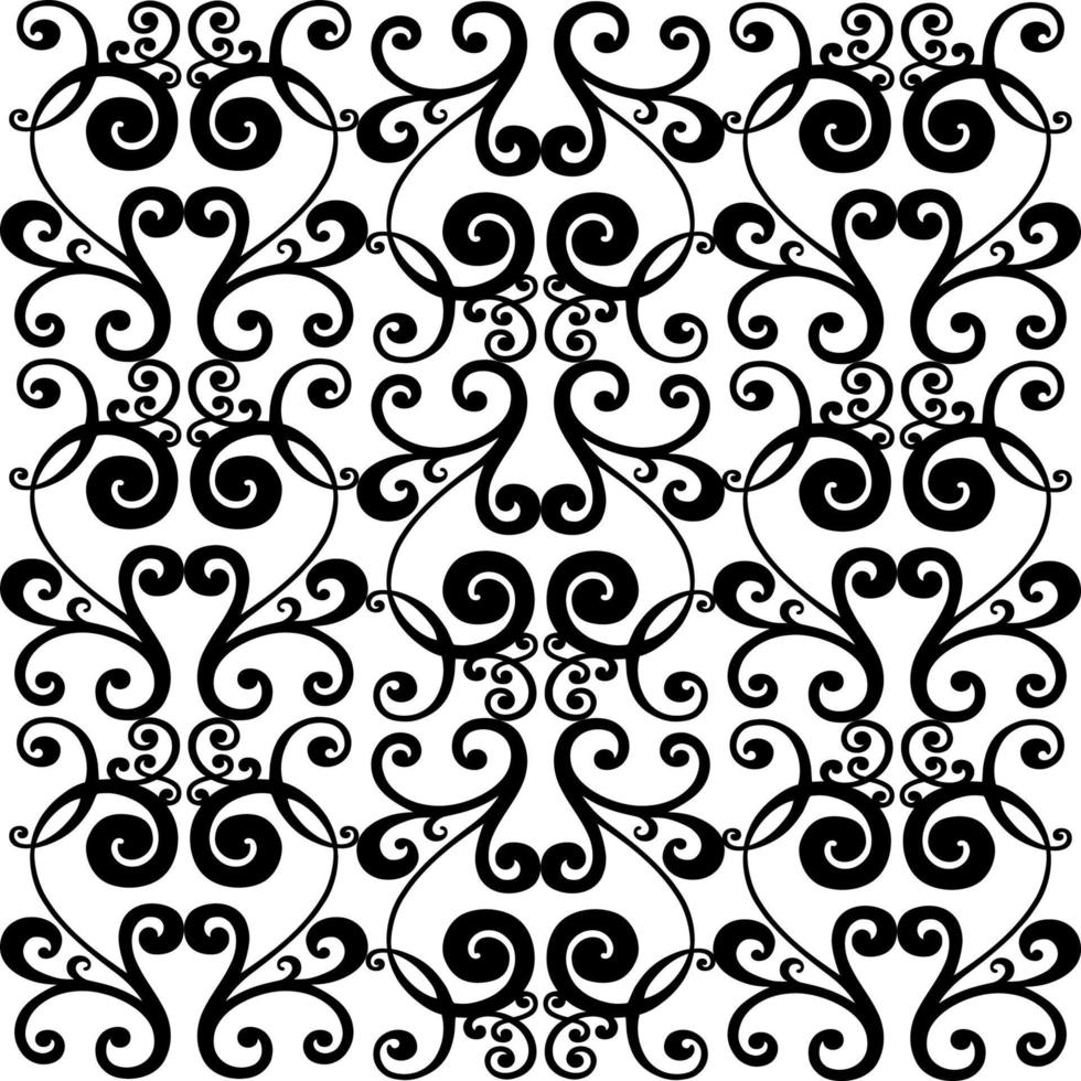 Vector damask vintage baroque scroll ornament swirl. Victorian monogram heraldic shield swirl. Retro floral leaf pattern border foliage antique  acanthus calligraphy engraved tattoo. Seamless pattern