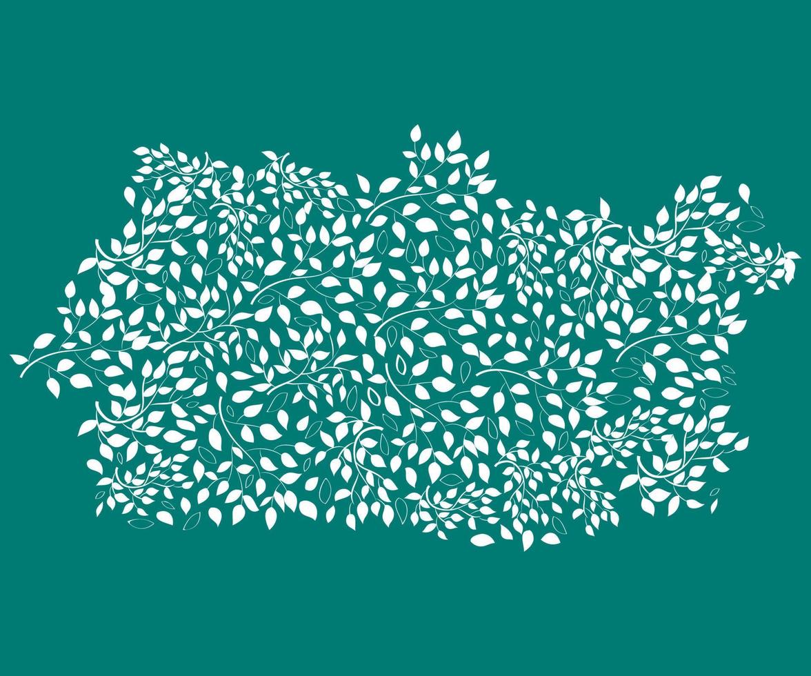 leaf pattern vector background