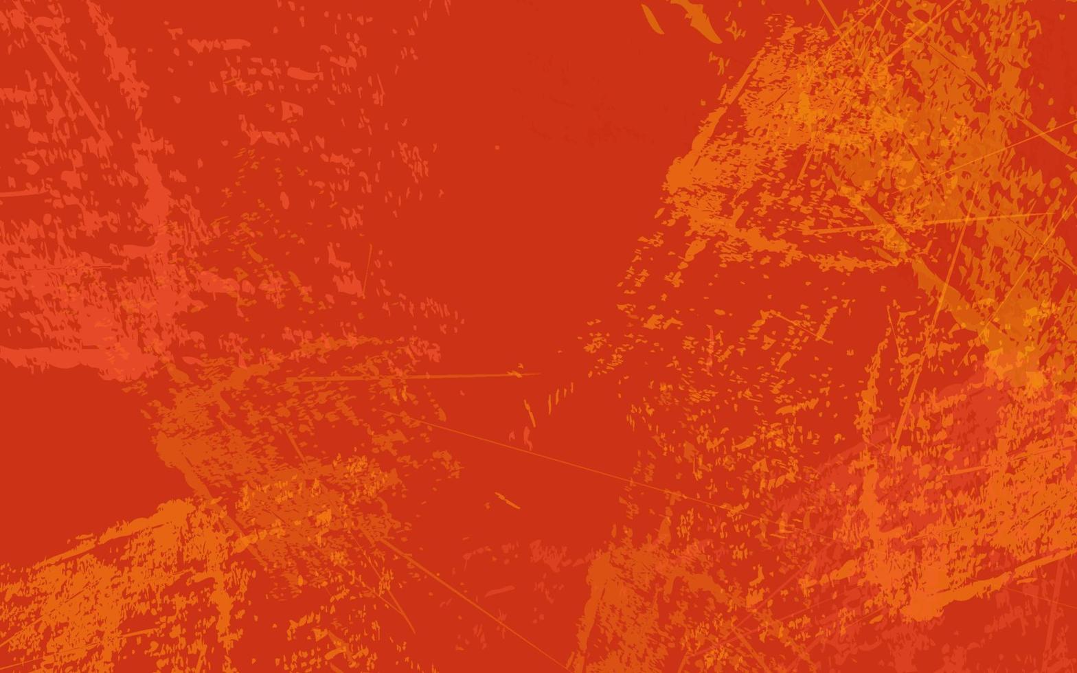 Resumen grunge textura rojo naranja color fondo vector